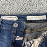 Pilcro and the Letterpress  Bermuda Shorts Womens 26 Mid Rise Fringe Hem Denim‎ Photo 2