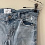 Celebrity Pink  Distressed Mid Rise Light Wash Walker Skinny Stretch Jeans 9 / 29 Photo 4