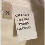 L'Agence  Women's Audrey Mid Rise Shorts Size 25 New With Tags Vintage‎ White Photo 6