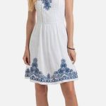 Vineyard Vines Dress White Embroidered Photo 0