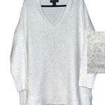 Tahari Marled V-Neck Dolman Tunic Sweater Photo 0
