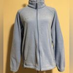 Columbia EUC  Benton Springs Blue Full Zip Fleece Jacket with Pockets size large Photo 0