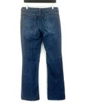 NY&C Low Rise Curvy Bootcut Jeans Womens 10 Tall Blue Stretch Denim Classic City Photo 1