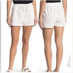 H by Halston H HALSTON STUDIO Drawstring Shorts Chalk Small NWT Photo 1
