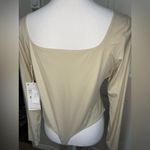 Lululemon  Wundermost Nulu Square Neck Long Sleeve Bodysuit X Large New with tags Photo 5