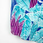 Sandra Ingrish Sport Vintage Hawaiian Blue Purple Shirt Womans Small Unisex Photo 11