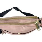 Steve Madden Bglamm Logo Embossed Blush Pink Crossbody Shoulder Bag tassel Photo 13