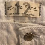 We The Free #317  Fringe Hem Distressed Jean Skirt Photo 7