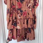 Ulla Johnson  Oni Silk Mini Dress in Garden Rose Floral Ruffled Size 10 Photo 15