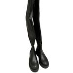 Franco Sarto Womens Black Janna Round Toe Platform Zip-Up Boots Shoes 6 M Photo 4