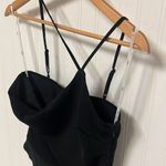 Lulus Lulu’s Phenomena Asymmetrical black bodysuit Photo 2