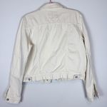 Free People NWT We the Free Rumours Denim Jacket Off White Size Medium Photo 9