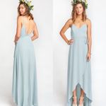 Show Me Your Mumu  Mariah Silver Sage Wrap Maxi Dress Photo 2