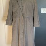 Olive Green Trench Coat ~ Size 16. Photo 0