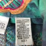 Chico's Retro Vest Boho Artsy Festive Embroidered Photo 7