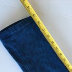 Current/Elliott Current Elliott The Ankle Skinny Jeans Sapphire Blue Leopard Womens Size‎ 24 Photo 8