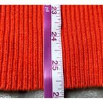 American Eagle  Cable Knit Sweater Mens Medium Orange Scoop Neck Boho Cozy Warm Photo 8