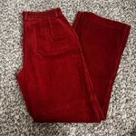 EXPRESS Burnt Orange Corduroy Wide Leg Pants Photo 0
