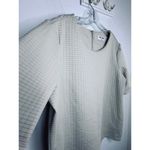 VERO MODA Boxy Textured Top - Size 42 (EU Size 14) - Rice 2/4 Top tan khaki tan Photo 2