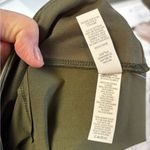 Aerie NWT Offline By Real Luxe Faux Leather Legging Olive Green XL Photo 5