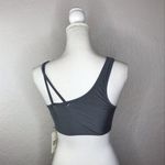 Andco And Co The Label Women's Silver Grey Bikini Rouleau Top Size Small Gray Photo 1