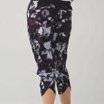 Lululemon  Tranquil Crop Kara Blossom Multi / Black Photo 2