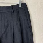 Ralph Lauren NWOT Lauren  Linen Blend Black Wide Leg Women’s Pants Photo 3