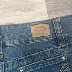 Hydraulic  Jean Mini Skirt SZ 5/6 light Wash denim Bling embellishments Y2K Photo 3