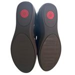 FitFlop  Laila Double Buckle Patent Leather "Berry" Dark Purple Brown Ankle Boots Photo 4