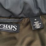 CHAPS navy puff vest zip up jacket women size medium Photo 5