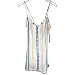 Billabong NWT x The Salty Blonde Sunny Stripes Mini Dress in Off White Combo Photo 18