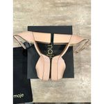 Maje NEW Patent leather heeled sandals Rose Blush 39 / 8.5 Photo 6