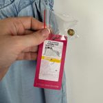 Vince Camuto NWT  Paperbag Waist Pull On Pants‎ Medium Blue Lightweight Slouchy Photo 5