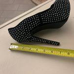 HEELS Elegant Black Studded Peep Photo 4