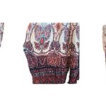 Free People  Gold dust flowy crinkle gauze wide leg pants Photo 4