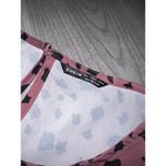 SheIn Women Ruffles Flare Long Sleeve Shirts Vintage Dots Printed Photo 2