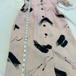 VTG 60s/70s Sz: 5/6 PV Rich Pink Abstract Button Down Dress. Pockets. Union made Size undefined Photo 3