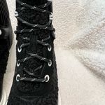 Sorel Brex leather & faux shearling block heel lace up bootie size 7 NIB combat Photo 3