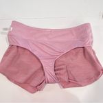Athleta Run With It Textured 3.5" Shorts Space Dye Begonia Pink XL Photo 5