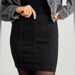 Free People  modern femme black mini skirt Photo 0