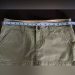Abercrombie & Fitch vintage Y2K Mini Skirt in Green. Size 6 Photo 6