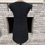 J. Crew Navy & Black Lace V Neck Sheath Dress Size 4 Career Event Dress Up Photo 8