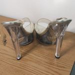 Wild Rose New Women’s  Super Sexy Stripper Clear 5.5”-6” Platform Heels Size 5.5 Photo 7