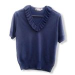 Givenchy  Sport Navy Short Sleeve Sweater‎ Photo 9