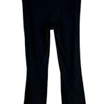 Adidas  Climalite Black Straight Leg Stretchy Elastic Waist Mid Rise Leggings M Photo 1