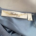 Andree by Unit dress halter style deep cut sides tassel embellished size large Photo 6