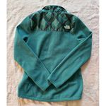 The North Face The North‎ Face Women's Green Geometric Anorak Fleece 1/2 Zip Pullover Sz Xsmall Photo 7