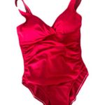 Croft & Barrow  Swimsuit one piece slimming ruched size 12 Photo 0