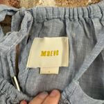 Anthropologie Maeve Linen Sparkle Chambray Shirt Tank Top, S Photo 2