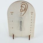 Novelty Wire Chef Whisk Earrings, Fun Handmade Novelty Drop Kitchen Utensils Silver Photo 2